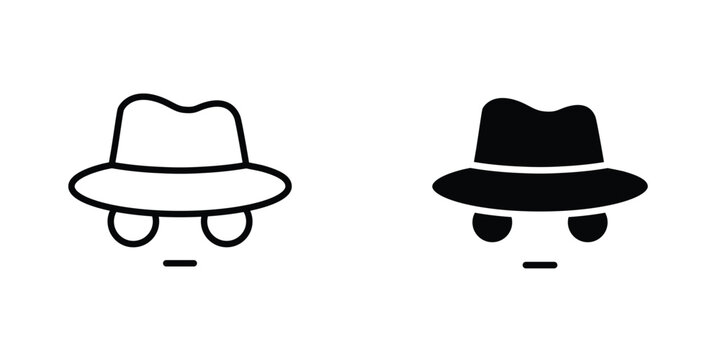 Spy icons Designs. icon element in trendy styles