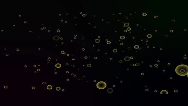 abstract background with bubbles