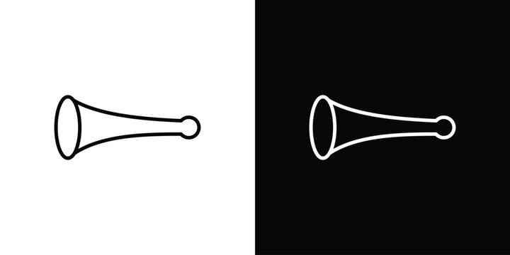 Vuvuzela icon for web or mobile apps. EPS10
