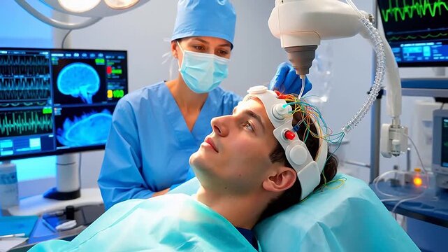 Precision Electrode Placement in Awake DBS Surgery Guided by EEG Feedback
