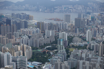 Fototapeta premium Landscape in Hong Kong,China