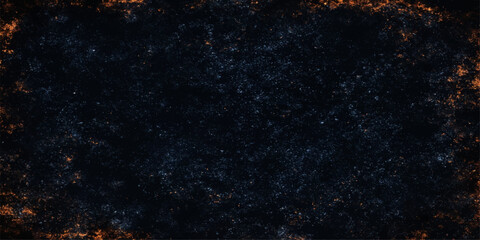 Black and White Abstract Space Background with Stars, Cosmic Dust and Starfield Texture in Dark Universe Sky Illustration © Sayid