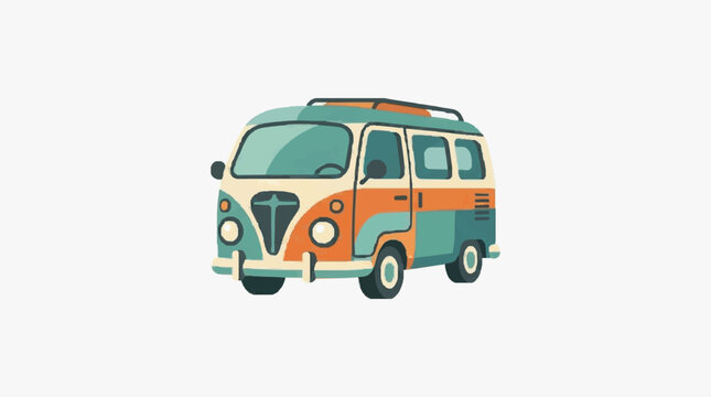Vw Van Vector Images – Browse 666 Stock Photos, Vectors, and Video