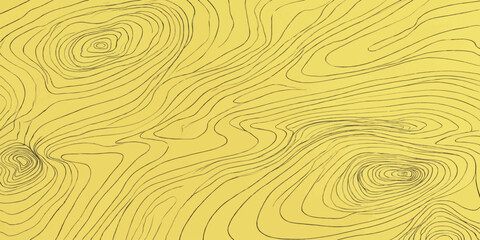 Detailed topographic map contour lines gold surface texture with topographic abstract background geography elevation cartography landscape geometric navigation physical minimalist template © MOHAMAD