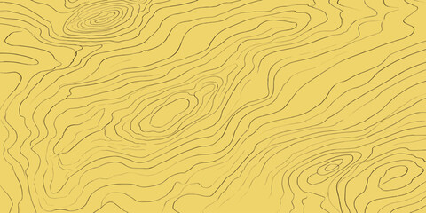 Topographical contour line gold background texture with topographical background abstract geography elevation cartography landscape geometric navigation physical minimalist decorative © MOHAMAD