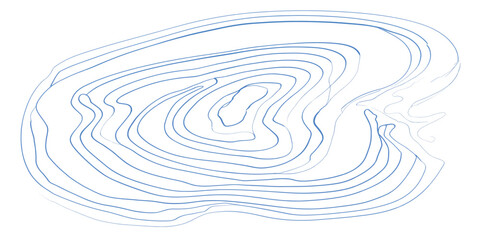 Concentric circular topographic contour lines illustration with topography concentric circular elevation geography cartography abstract landscape technical navigation background minimalist © MOHAMAD