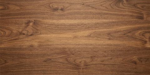 Rich Walnut Wood Grain Texture: A close-up, high-resolution image showcases the intricate and natural beauty of rich walnut wood grain, featuring warm brown tones and subtle, organic patterns. © Sumona