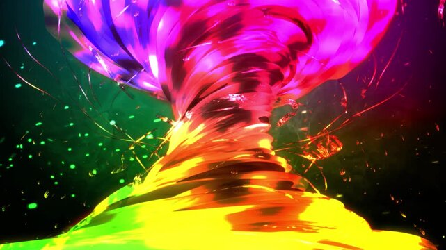Colorful Tornado