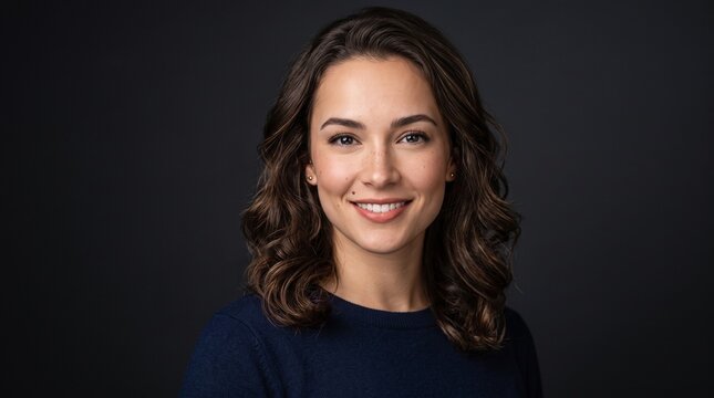 A portrait with perfect studio lighting that highlights the facial features. The photo should be high-quality, sharp, detailed, and with an isolated background.