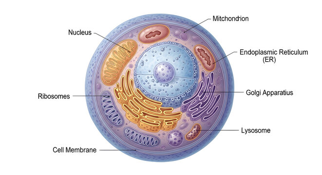 Detailed diagram of earth's layers for geology education and scientific research