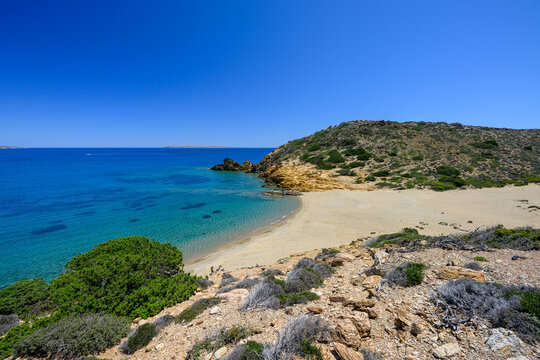 Beautiful summer landscape of mediterranean sea