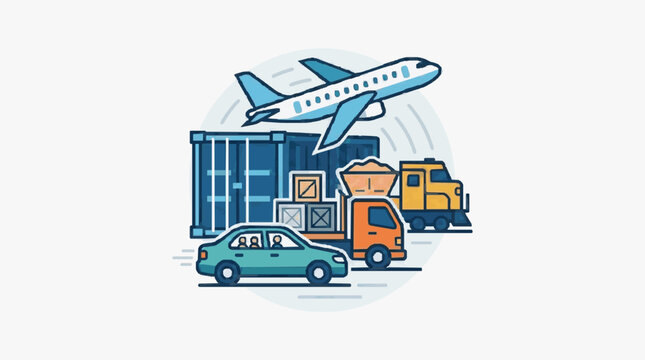 Global Logistics and Freight Transport.
