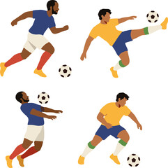 soccer player vector © alvianto