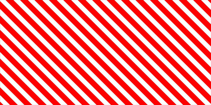 Slanting lines and halftone dots in red colors, Seamless background christmas or winter theme background, Red stripes pattern on white background.