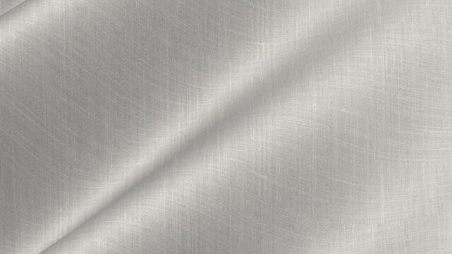 Elite Italian Light Fawn Beige Wool Linen Crosshatch Fabric draping in clean breathable waves of textured melange surface for summer suit design