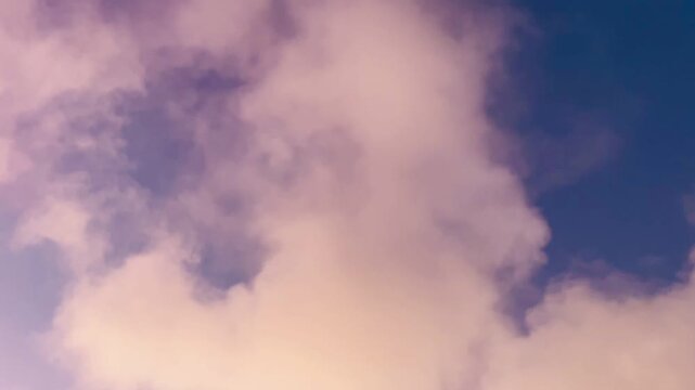 A sunset sky