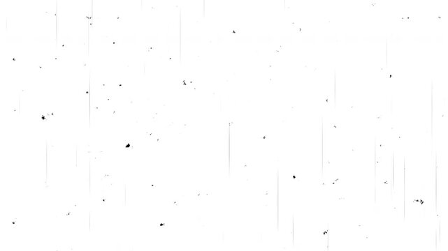 Vintage film grain overlay dust scratches distressed texture cinematic white background