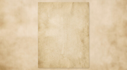 Naklejka premium Aged Vintage Parchment Paper Texture Background with Distressed Edges and Grunge Details for Historical Documents