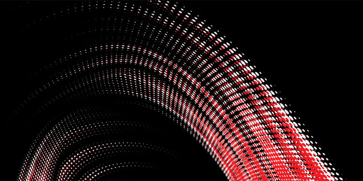 Car sticker wrap abstract banner sporty lines white, red and black grunge color combination brush thunder storm pattern motorsport racing, vector illustration.