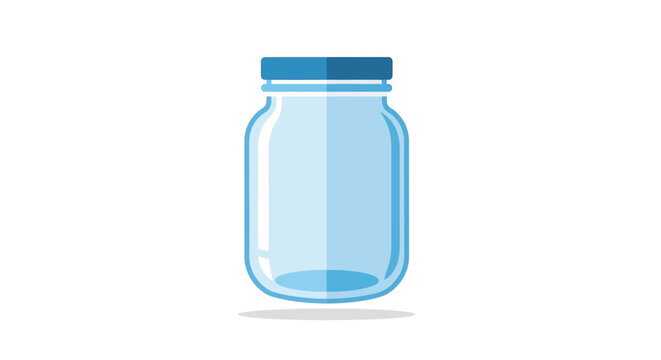 Empty jar illustration