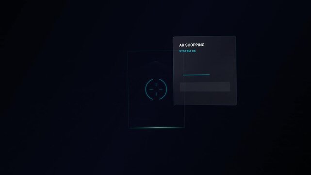 Animated of AR Virtual Shopping