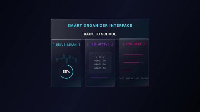 Animated of Backpack Organization Loop