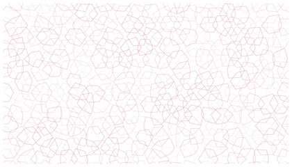 Obraz premium Subtle geometric pattern background with delicate pink polygons.