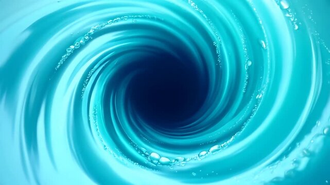 Abstract image of swirling deep blue water, ideal for backgrounds, design projects, or representing concepts like chaos and motion.
