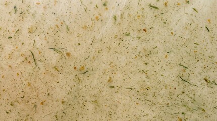 Full frame macro texture of translucent algae based bioplastic sheet
