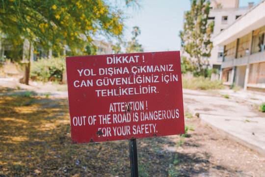 Nicosia capital of Cyprus with UN buffer zone