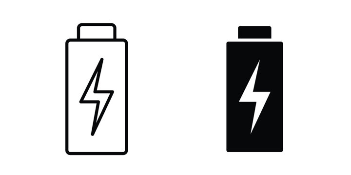 Charging battery icon