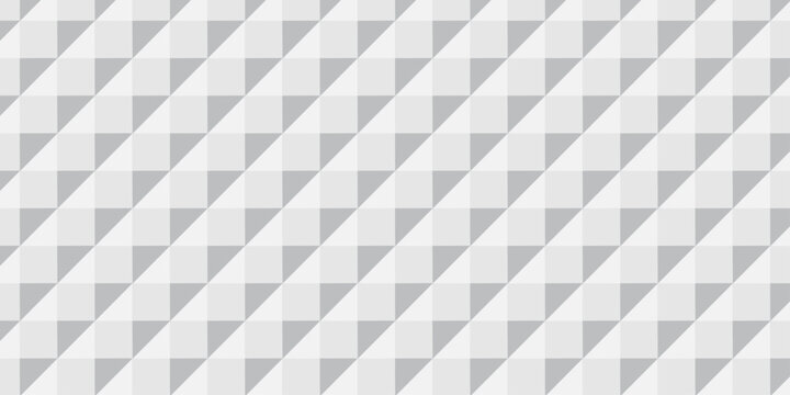 Seamless pattern with triangle cube geometric pattern. Square abstract background. Vector mosaic and wall business design.