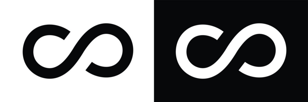 Infinity symbol, infinity loop or icon, infinity logo infinity sign symbol. EPS 10 . Vector Illustration . 
