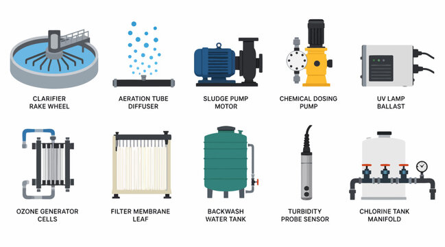 Industrial Water Treatment Equipment Collection.