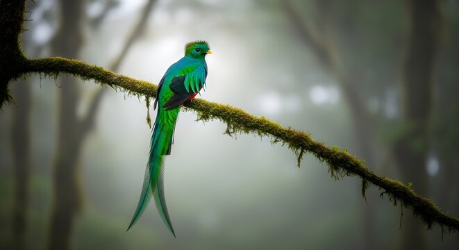 Resplendent Quetzal Cloud Forest Glow
