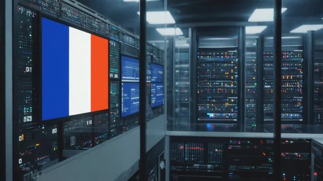Data center in France.