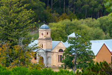Fototapeta premium The Asylum at Port Arthur Convict Site - Tasmania