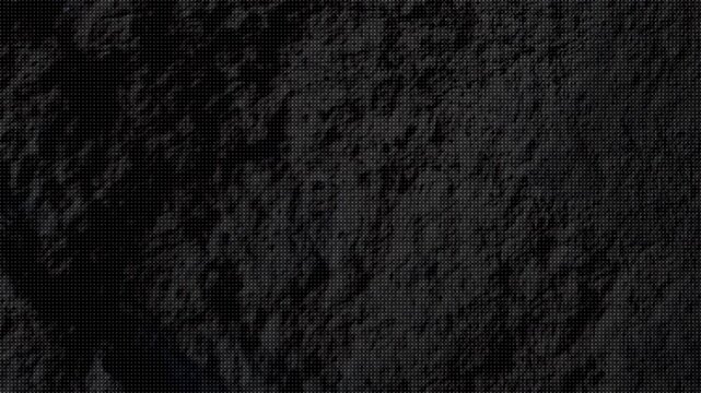 Halftone grunge animated dot texture overlay dark moody charcoal rough surface for gritty cinematic backgrounds and abstract industrial designs.