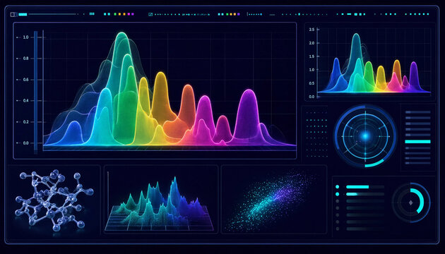 Chromatographic data on high-tech interface