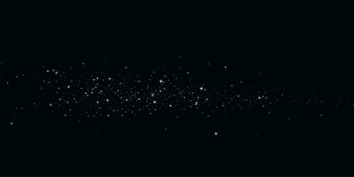 White glitter and stardust transparent png overlay with sparkling particles magical light bursts festive bokeh background and glowing dust for abstract design christmas explosion magic sparkles warm
