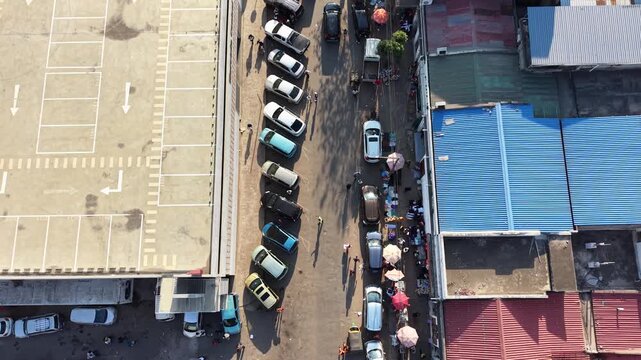 Traffic and construction in africa