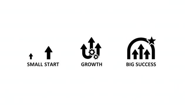 Business growth from small start to big success plants