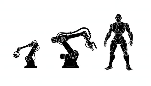 Evolution of robotic arms and AI industrial robotics