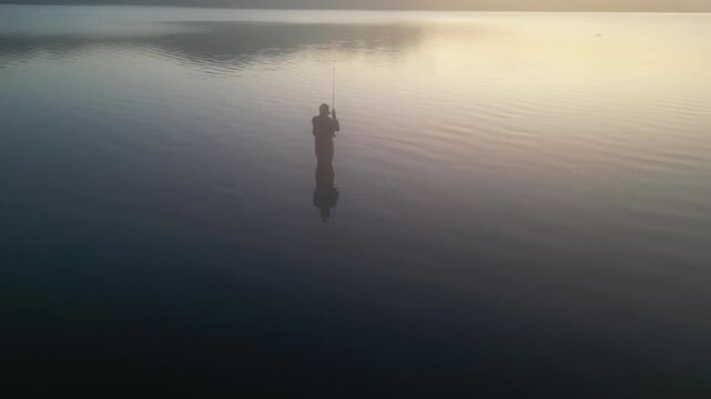山梨県　山中湖の釣り