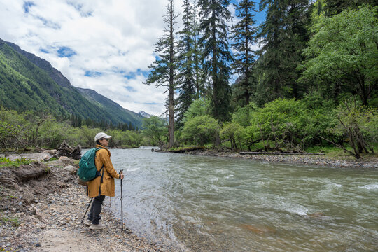 River Scenery in the Valley