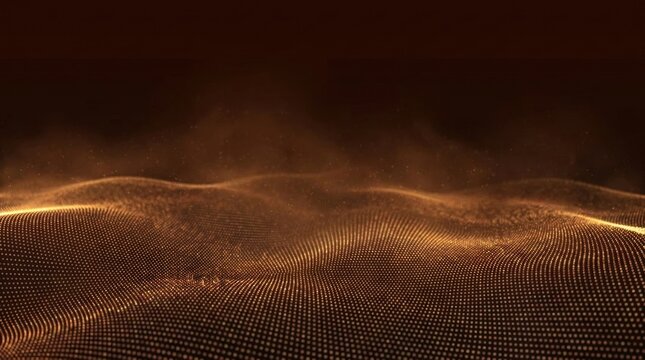 Abstract sand dunes in the desert at sunrise and night under dramatic sky with smoke, clouds, moon, fog, storm, fire light textures, motion, grunge backdrop blue black pattern nature space green