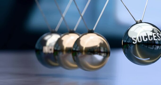 Success is created by incentive. Elegant metaphor for incentive leading to success. Mutual and self inforcing link between incentive and success. No AI, created by humans for humans.