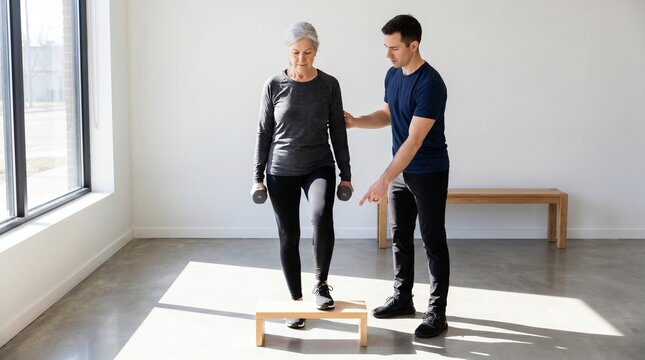 Functional Step Up Training for Safe Medical Weight Loss Strength