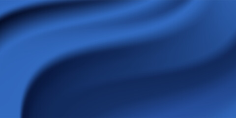 Obraz premium Top Luxurious fabric cloth with royal blue color smooth surface and crumples