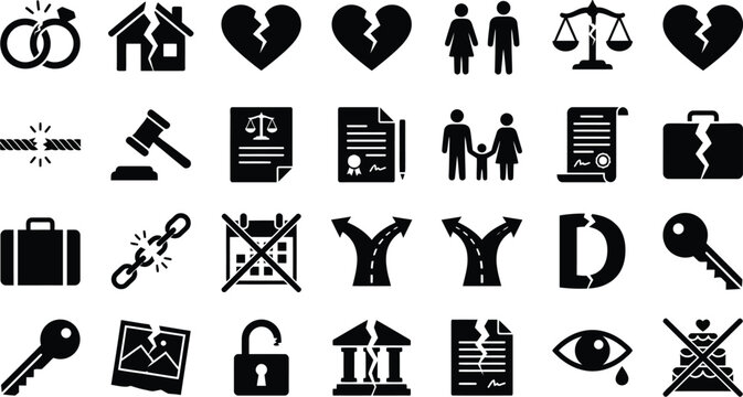 Set of round profile avatar icons with diverse people showing various hairstyles accessories and features for social media profiles or user interfaces.